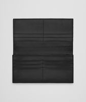 Bottega Veneta® Nero Intrecciato Vn Continental Wallet Bottega Veneta® Nero Intrecciato Vn Continental Wallet