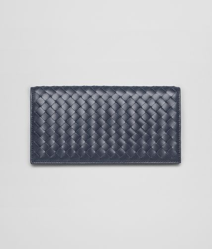BOTTEGA VENETA - Light Tourmaline Intrecciato Vn Continental Wallet