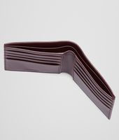 Bottega Veneta® Aubergine Intrecciato Vn Wallet Bottega Veneta® Aubergine Intrecciato Vn Wallet