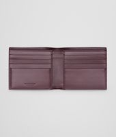 Bottega Veneta® Aubergine Intrecciato Vn Wallet Bottega Veneta® Aubergine Intrecciato Vn Wallet