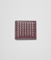 Bottega Veneta® Aubergine Intrecciato Vn Wallet Bottega Veneta® Aubergine Intrecciato Vn Wallet