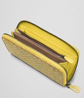 Bottega Veneta® Portemonnaie Mit Rundum-Reissverschluss aus Ayers Livrea Intrecciato NEW CHARTREUSE Bottega Veneta® Portemonnaie Mit Rundum-Reissverschluss aus Ayers Livrea Intrecciato NEW CHARTREUSE