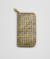 Bottega Veneta® Portemonnaie Mit Rundum-Reissverschluss aus Ayers Livrea Intrecciato NEW CHARTREUSE Bottega Veneta® Portemonnaie Mit Rundum-Reissverschluss aus Ayers Livrea Intrecciato NEW CHARTREUSE