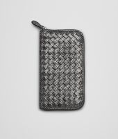 Bottega Veneta® Portemonnaie MIT ZIP aus Ayers Livrea Intrecciato NEW LIGHT GREY Bottega Veneta® Portemonnaie MIT ZIP aus Ayers Livrea Intrecciato NEW LIGHT GREY