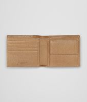 Bottega Veneta® New Bronze Aubergine Edoardo Intrecciato Club Fumé Wallet Bottega Veneta® New Bronze Aubergine Edoardo Intrecciato Club Fumé Wallet
