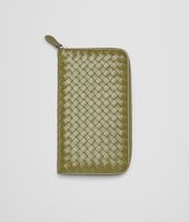 Bottega Veneta® New Army Intrecciato Vn Zip Around Wallet Bottega Veneta® New Army Intrecciato Vn Zip Around Wallet