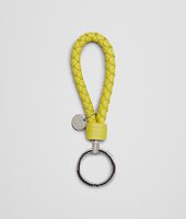 Bottega Veneta® NEW CHARTREUSE INTRECCIATO NAPPA KEY RING Bottega Veneta® NEW CHARTREUSE INTRECCIATO NAPPA KEY RING