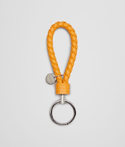 BOTTEGA VENETA - Sun Intrecciato Nappa Key Ring