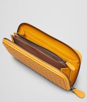 Bottega Veneta® SUN INTRECCIATO NAPPA ZIP AROUND WALLET Bottega Veneta® SUN INTRECCIATO NAPPA ZIP AROUND WALLET