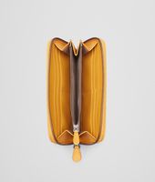 Bottega Veneta® SUN INTRECCIATO NAPPA ZIP AROUND WALLET Bottega Veneta® SUN INTRECCIATO NAPPA ZIP AROUND WALLET