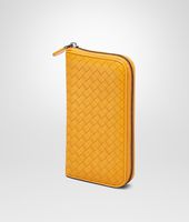 Bottega Veneta® SUN INTRECCIATO NAPPA ZIP AROUND WALLET Bottega Veneta® SUN INTRECCIATO NAPPA ZIP AROUND WALLET
