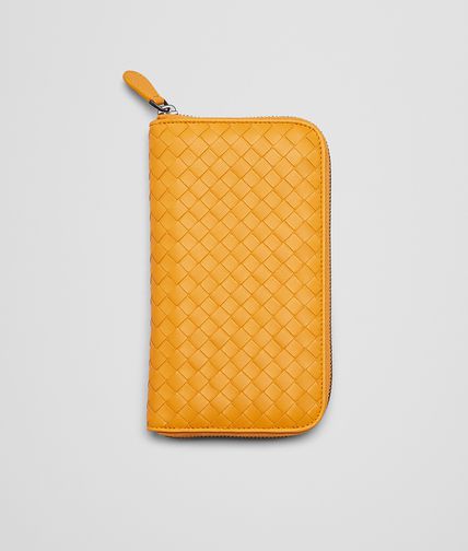 BOTTEGA VENETA - Sun Intrecciato Nappa Zip Around Wallet