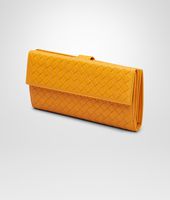 Bottega Veneta® Sun Intrecciato Nappa Continental Wallet Bottega Veneta® Sun Intrecciato Nappa Continental Wallet