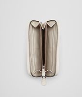 Bottega Veneta® MIST INTRECCIATO NAPPA AYERS ZIP AROUND WALLET Bottega Veneta® MIST INTRECCIATO NAPPA AYERS ZIP AROUND WALLET