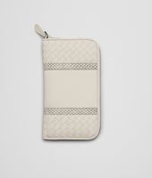 Bottega Veneta® MIST INTRECCIATO NAPPA AYERS ZIP AROUND WALLET Bottega Veneta® MIST INTRECCIATO NAPPA AYERS ZIP AROUND WALLET