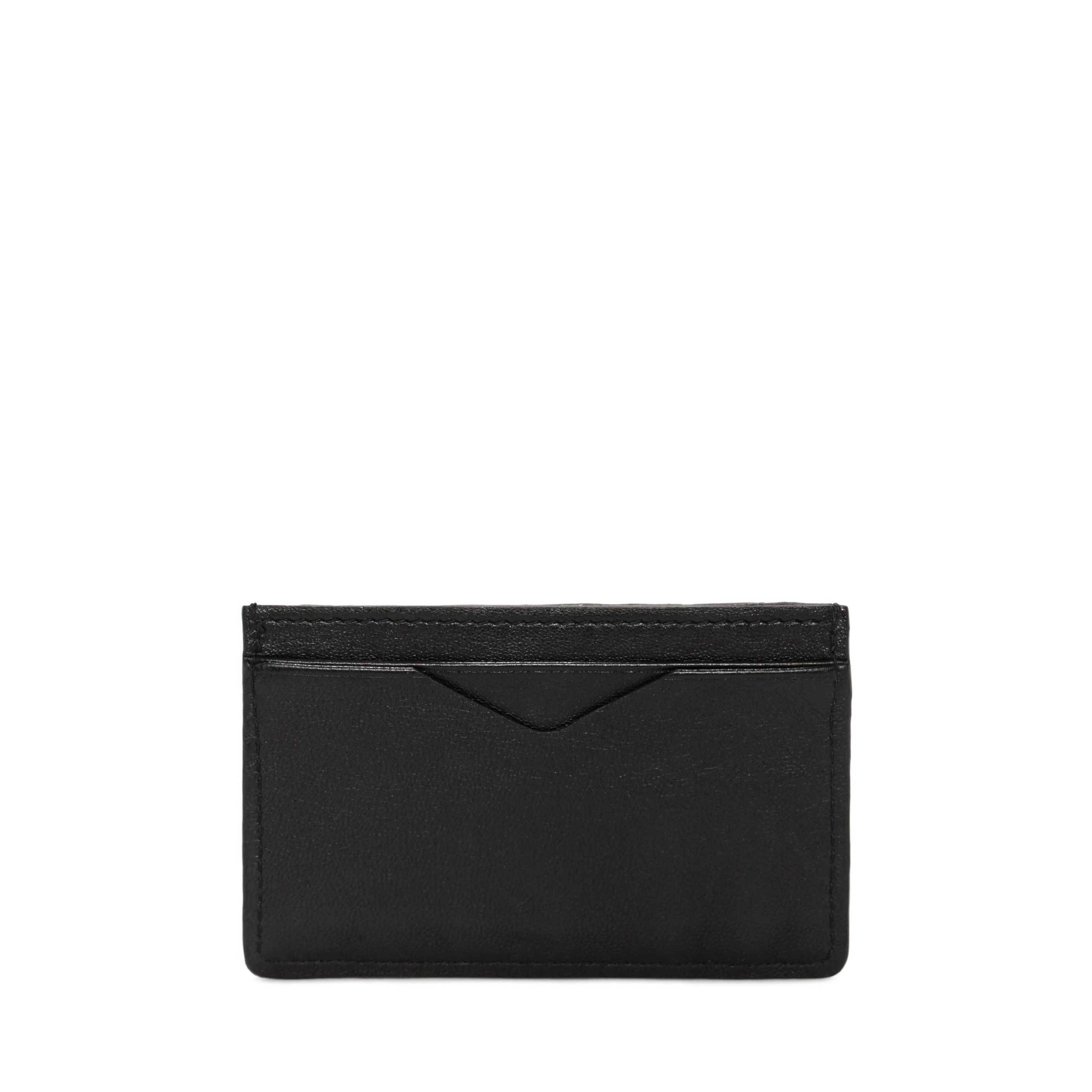 Leather Card Holder Alexander McQueen Card Holder Wallets Cardholders