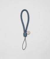 Bottega Veneta® Krim Intrecciato Nappa Cell Phone Strap Bottega Veneta® Krim Intrecciato Nappa Cell Phone Strap