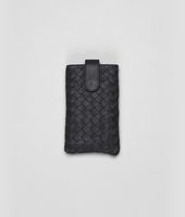 Bottega Veneta® iPhone-Hülle aus Nappaleder Intrecciato Nero Bottega Veneta® iPhone-Hülle aus Nappaleder Intrecciato Nero