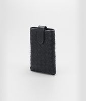 Bottega Veneta® iPhone-Hülle aus Nappaleder Intrecciato Nero Bottega Veneta® iPhone-Hülle aus Nappaleder Intrecciato Nero