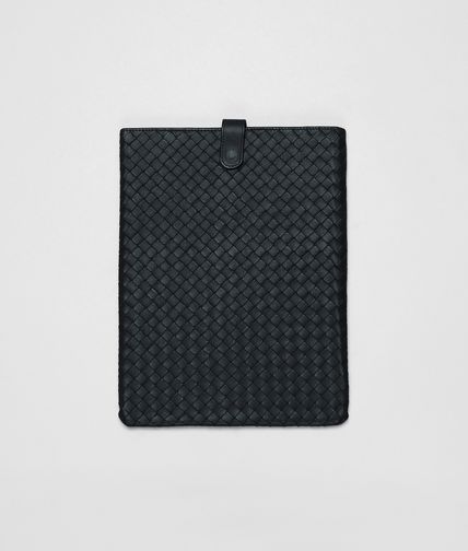 BOTTEGA VENETA - Tourmaline Intrecciato Nappa Ipad Case
