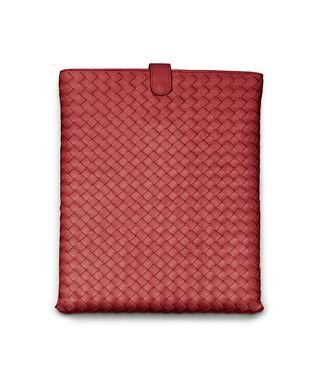 BOTTEGA VENETA - Blood Intrecciato Nappa iPad Case