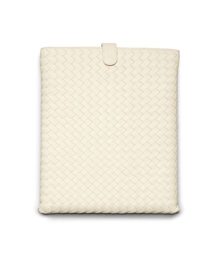 BOTTEGA VENETA - iPad-Hülle aus Nappaleder Intrecciato Antique