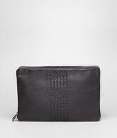 Bottega Veneta® Nero Light Calf Computer Case Bottega Veneta® Nero Light Calf Computer Case