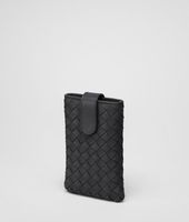Bottega Veneta® Nero Intrecciato Nappa Blackberry Case Bottega Veneta® Nero Intrecciato Nappa Blackberry Case