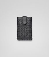 Bottega Veneta® Nero Intrecciato Nappa Blackberry Case Bottega Veneta® Nero Intrecciato Nappa Blackberry Case