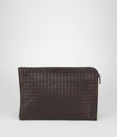 Bottega Veneta® Ebano Intrecciato VN Document Case Bottega Veneta® Ebano Intrecciato VN Document Case