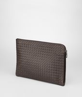 Bottega Veneta® Ebano Intrecciato VN Document Case Bottega Veneta® Ebano Intrecciato VN Document Case