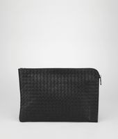 Bottega Veneta® Nero Intrecciato VN Document Case Bottega Veneta® Nero Intrecciato VN Document Case