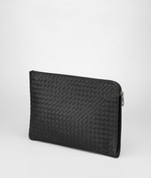 Bottega Veneta® Nero Intrecciato VN Document Case Bottega Veneta® Nero Intrecciato VN Document Case