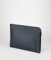 Bottega Veneta® Light Tourmaline Intrecciato VN Document Case Bottega Veneta® Light Tourmaline Intrecciato VN Document Case