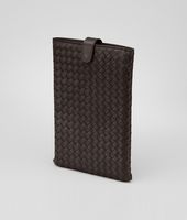 Bottega Veneta® Ebano Intrecciato Nappa Mini Ipad Case Bottega Veneta® Ebano Intrecciato Nappa Mini Ipad Case