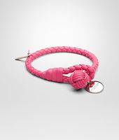 Bottega Veneta® ROSA SHOCK INTRECCIATO NAPPA BRACELET Bottega Veneta® ROSA SHOCK INTRECCIATO NAPPA BRACELET
