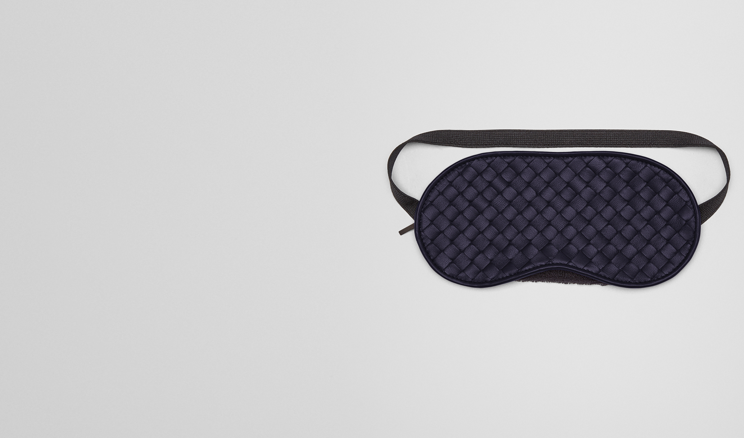 Bottega EYE MASK IN ATLANTIC INTRECCIATO NAPPA