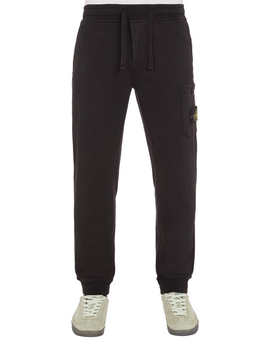 Stone island black track on sale pants