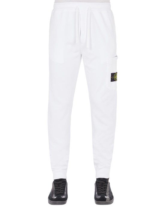 Stone island 2025 white sweatpants