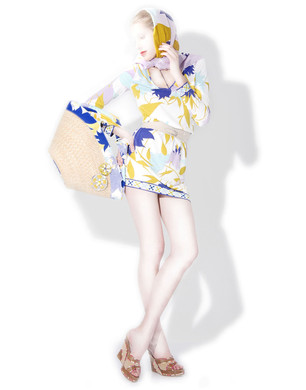 Vestito corto Donna - Vestiti Donna su EMILIO PUCCI Online Store from emiliopucci.com