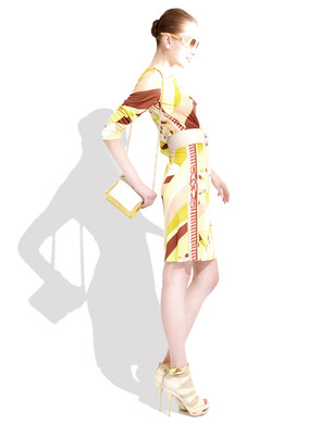 Vestito longuette Donna - Vestiti Donna su EMILIO PUCCI Online Store from emiliopucci.com