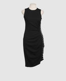 AZZARO - Vestito longuette