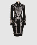 ALEXANDER MCQUEEN - Vestido a media pierna