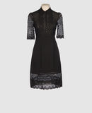 CATHERINE MALANDRINO - 3/4 length dress
