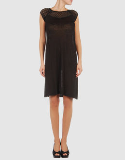 120% Lino Short Dresses - Item 34176808