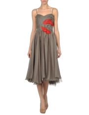 FRANCISCO ROSAS - 3/4 length dress