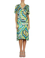 MISS BLUE - 3/4 length dress