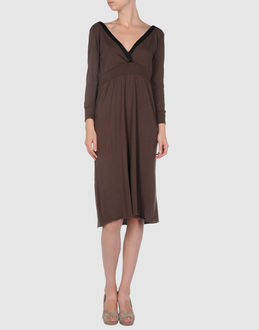 Velvet 3/4 Length Dresses - Item 34217883