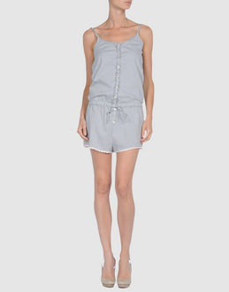 ..,MERCI DUNGAREES Short dungarees WOMEN on YOOX.COM