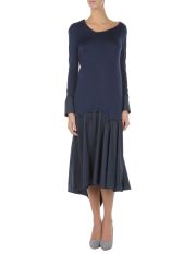 Y'S YOHJI YAMAMOTO - Wadenlanges Kleid